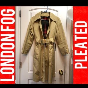 SOLD London Fog Winter Spring Trench Coat